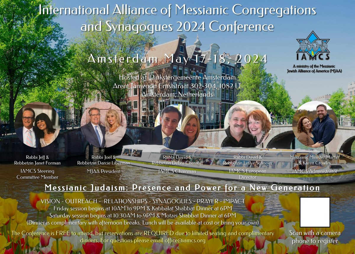 IAMCS Amsterdam Conference May 17-18, 2024