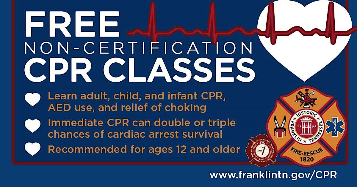 Community CPR (non-certification)
