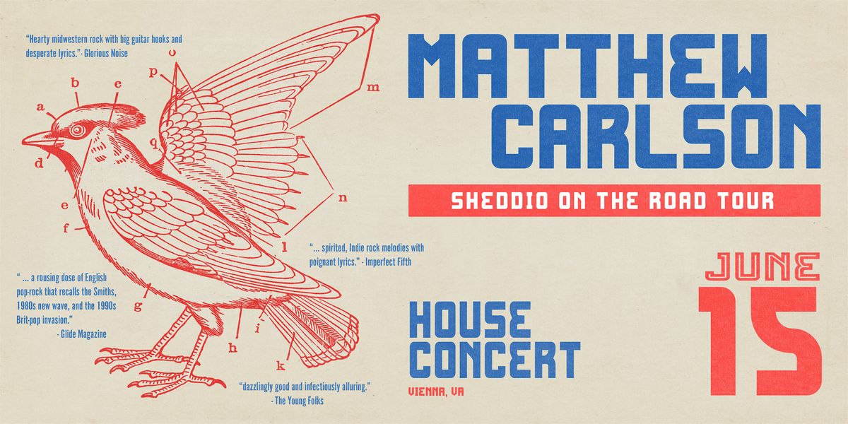 Matthew Carlson - Sheddio On The Road Tour - Washington, DC