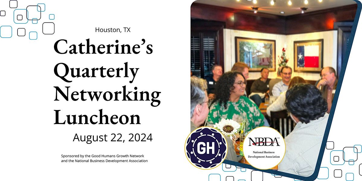 Catherine's Quarterly Networking Lunch