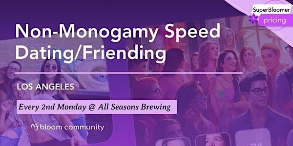 Non-Monogamy Speed Friending\/Dating | March