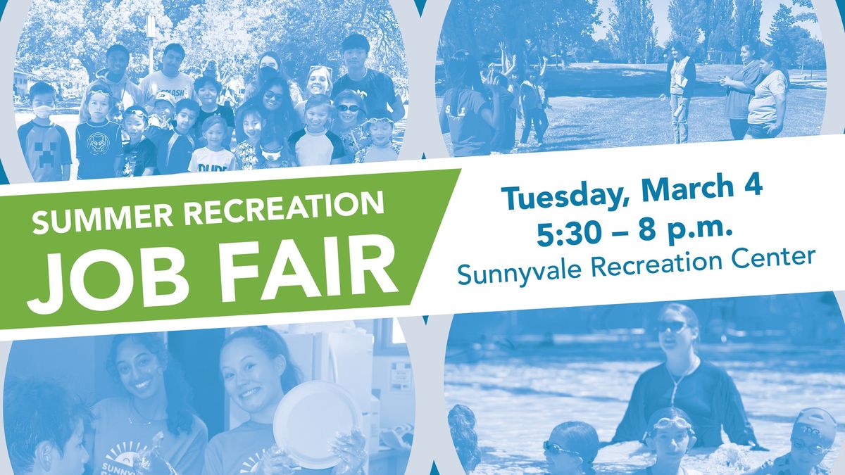 Summer Recreation Job Fair