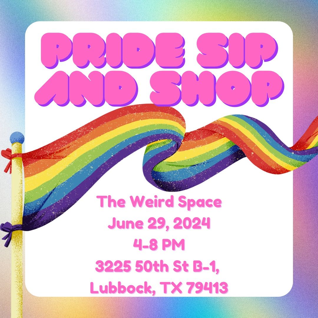 Pride Sip and Shop