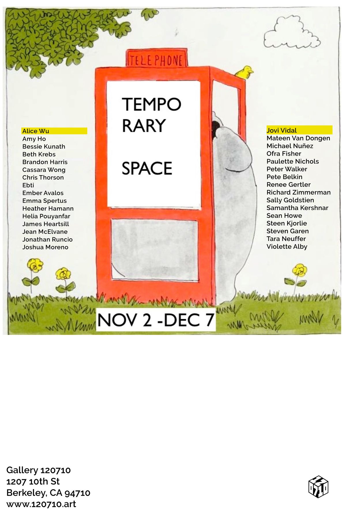 Temporary Space Preview Dinner Fundraiser