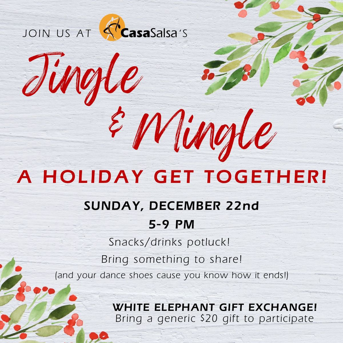 Jingle & Mingle Holiday Get-Together