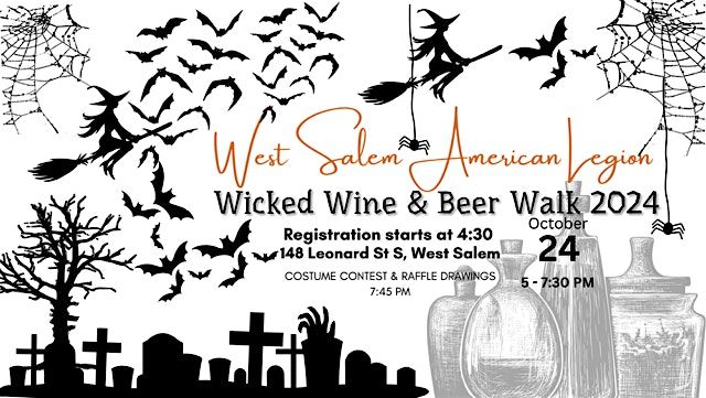 Wicked Wine & Beer Walk West Salem 2024