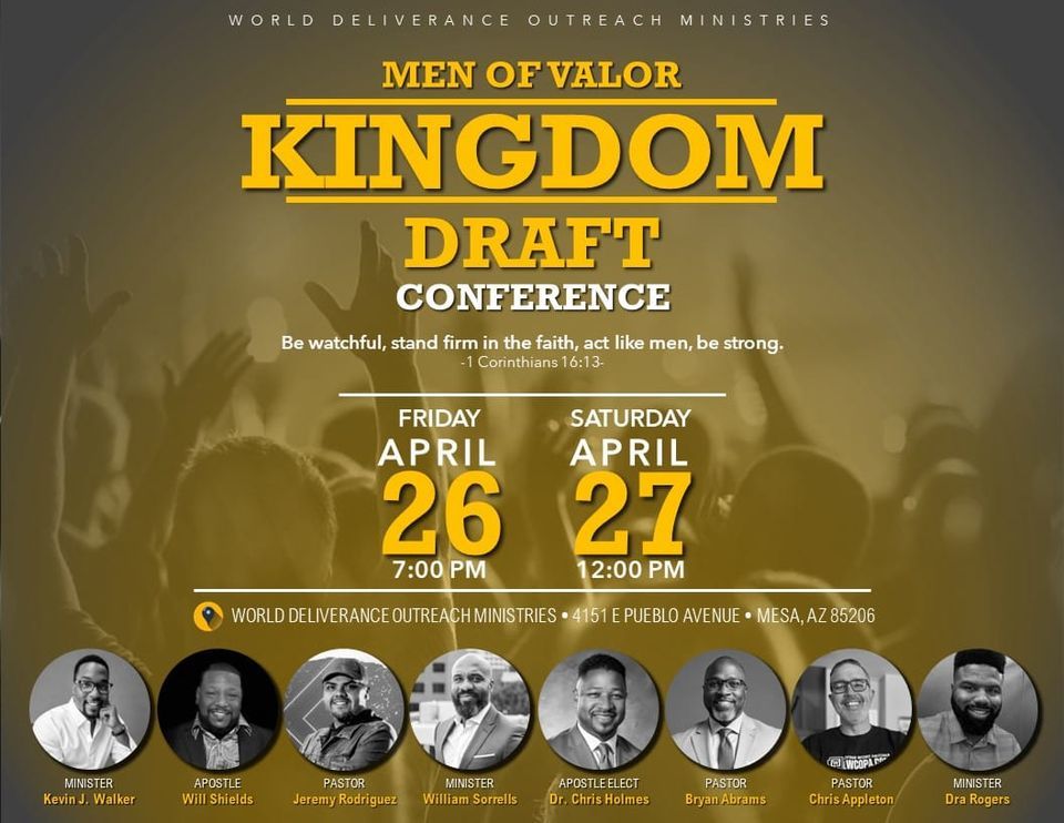 2024 Men of Valor Kingdom Draft Conference
