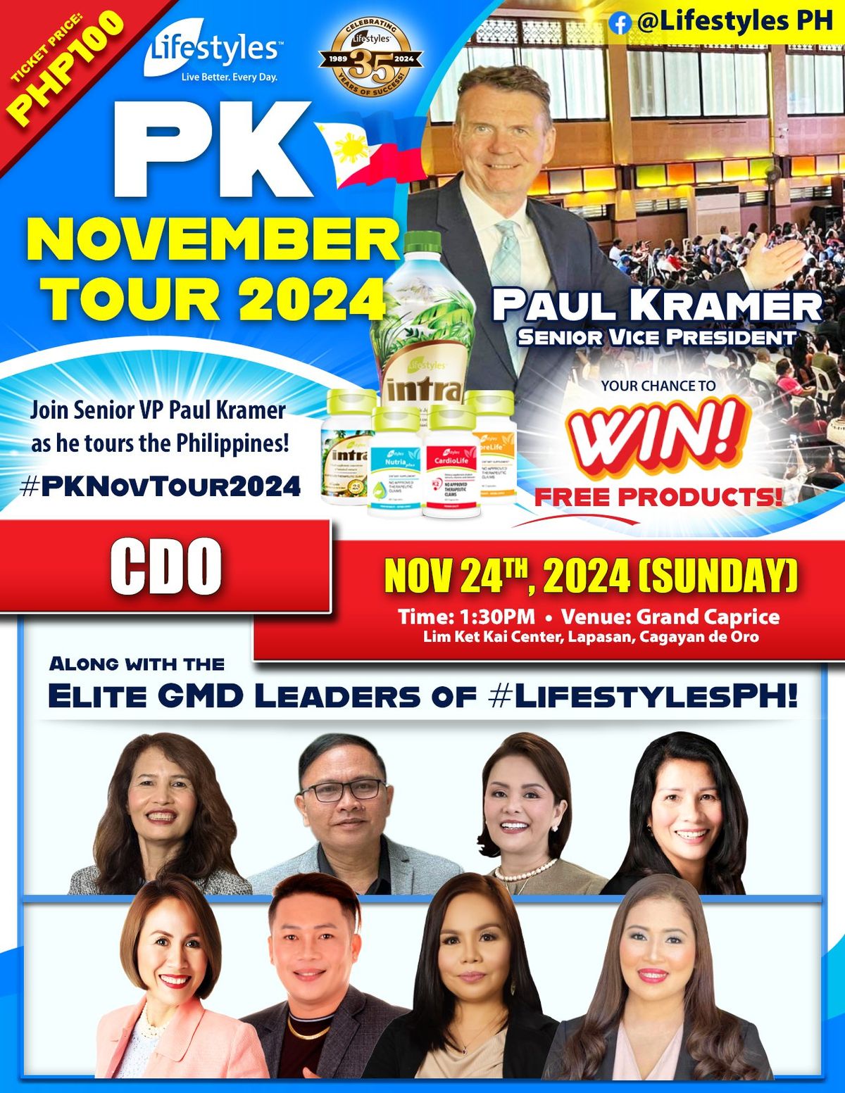 CDO PK TOUR NOVEMBER 2024