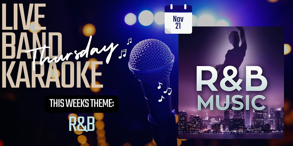 R&B | Live Band Karaoke @ Third Rail