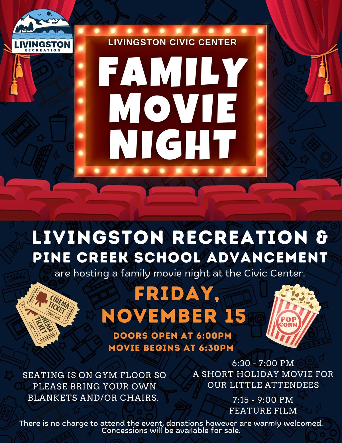 Family Movie Night @ Civic Center