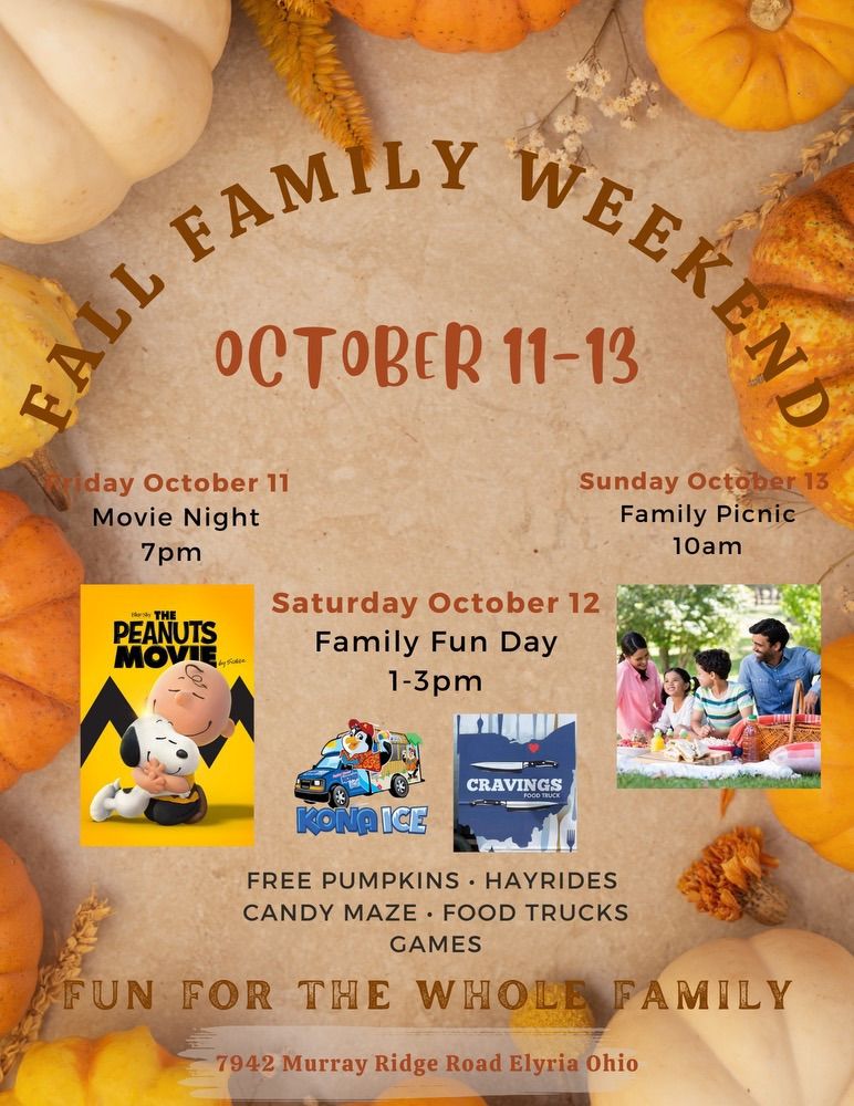 Fall Family Weekend- Family Fun Day