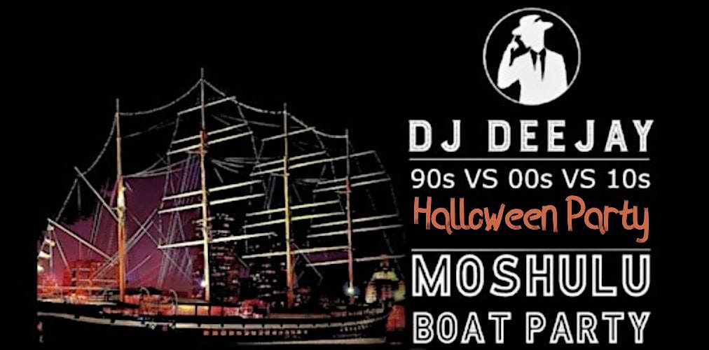 DJ Deejay\u2019s 90s VS 00s VS 10s Halloween Party Moshulu Boat.