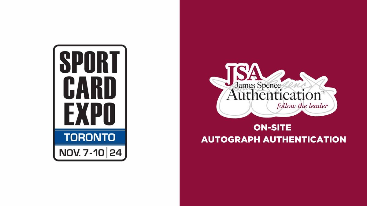 JSA at the Sport Card Expo (Toronto)