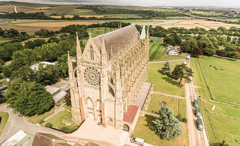 Ride from East Croydon to Lancing College Chapel Shoreham  - 66 miles