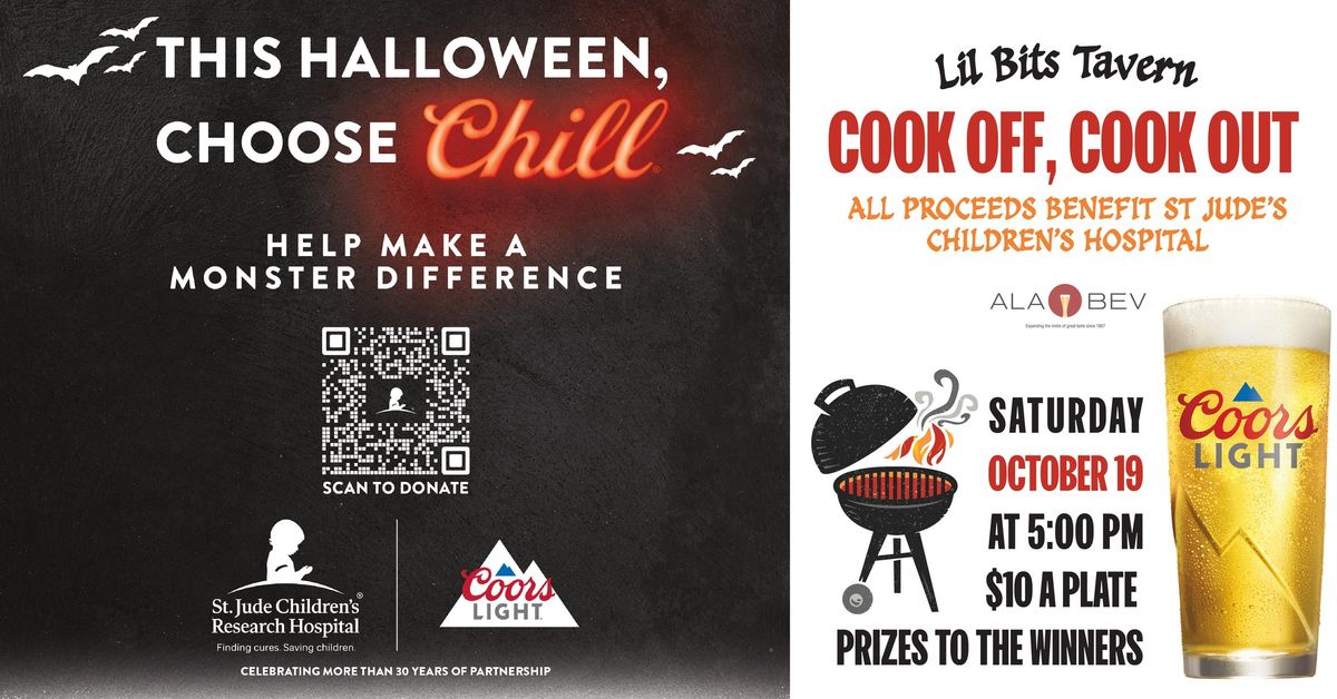 Cook Off, Cook Out Benefitting St Jude's at Lil Bits Tavern