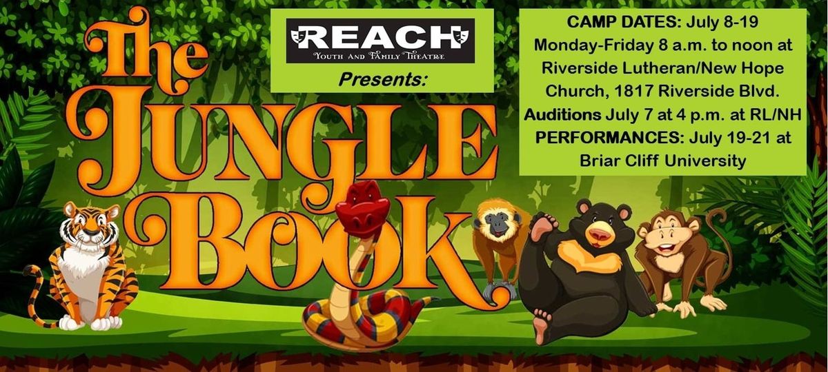 REACH Youth and Family Theatre Summer Camp: Jungle Book