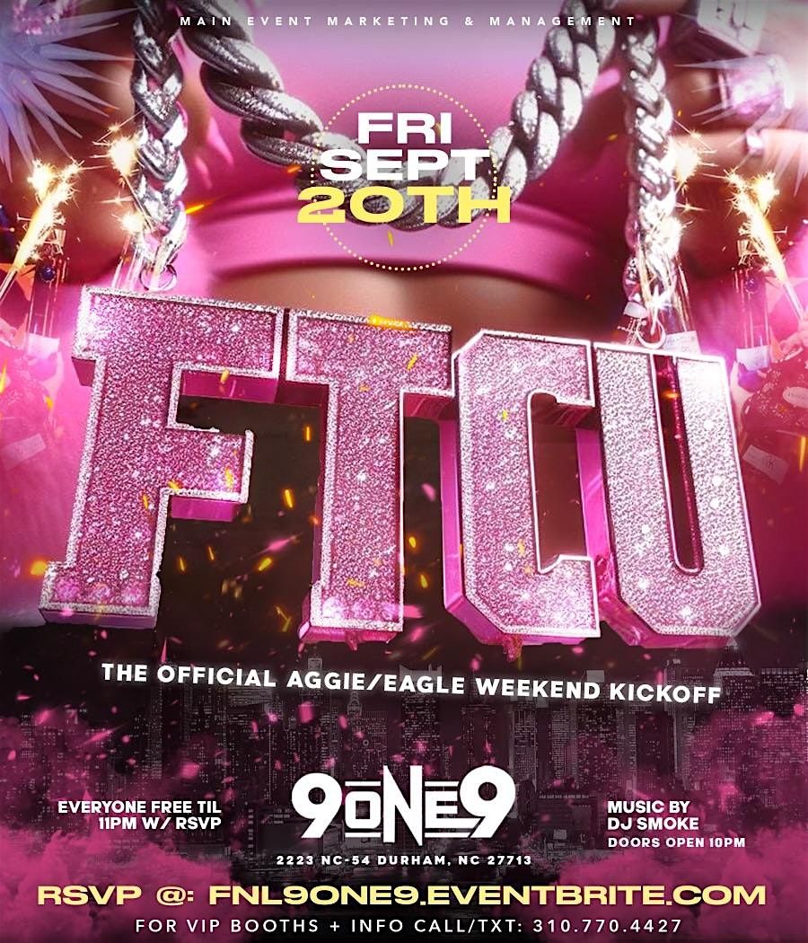 F.T.C.U || THE RETURN OF FRIDAY NIGHT LIVE