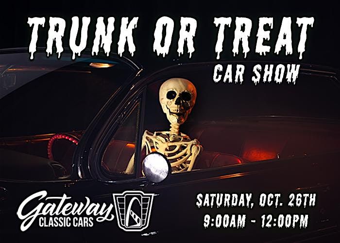 Caffeine and Chrome Trunk or Treat\u2013 Gateway Classic Cars of Scottsdale