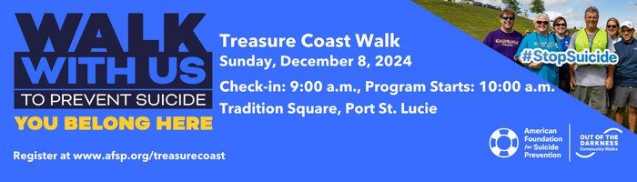 Treasure Coast Out of the Darkness Walk