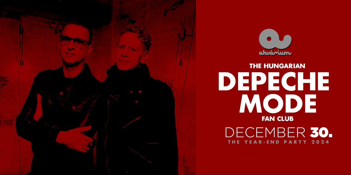 The Hungarian Depeche Mode Fan Club -The Year-End Party 2024