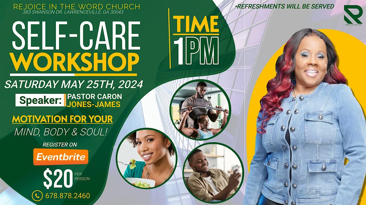 Self-Care Workshop | Life Coach Caron Jones - James