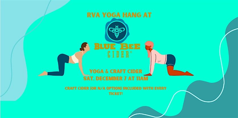 RVA Yoga Hang at Blue Bee Cider