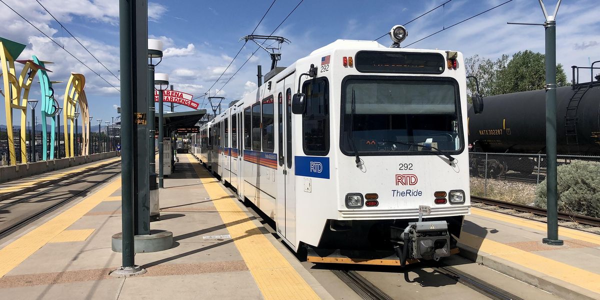 RTD Zero Fare Ride Along - D Line, Union Station, Denver, 11 August to ...