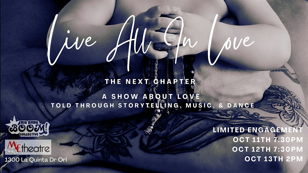 LIVE ALL IN LOVE The Next Chapter  (Saturday)