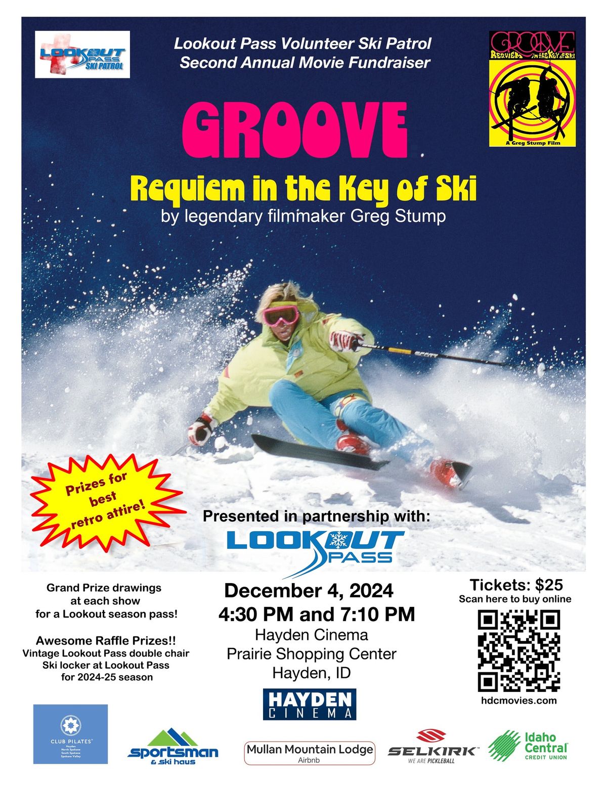 Lookout Pass Ski Patrol presents GROOVE Requiem in the Key Of Ski