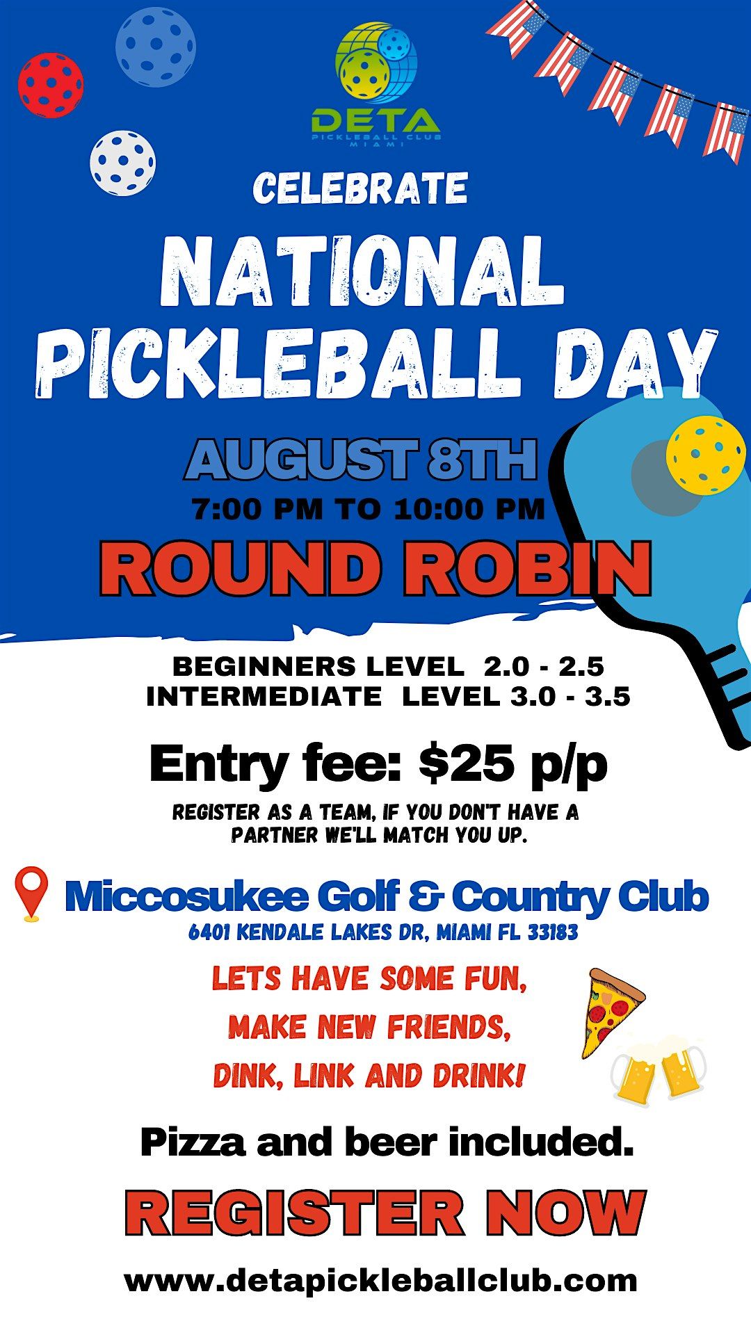 Celebrate National Pickleball Day