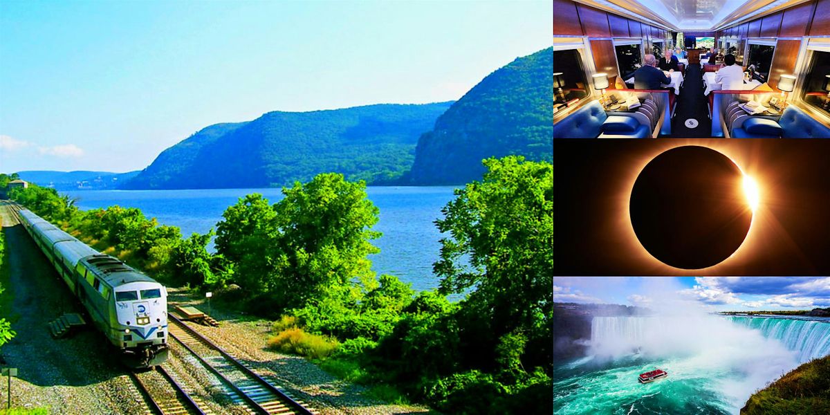 2024 Solar Eclipse Limited: 3-Day NYC Vintage Train Ride to Niagara Falls