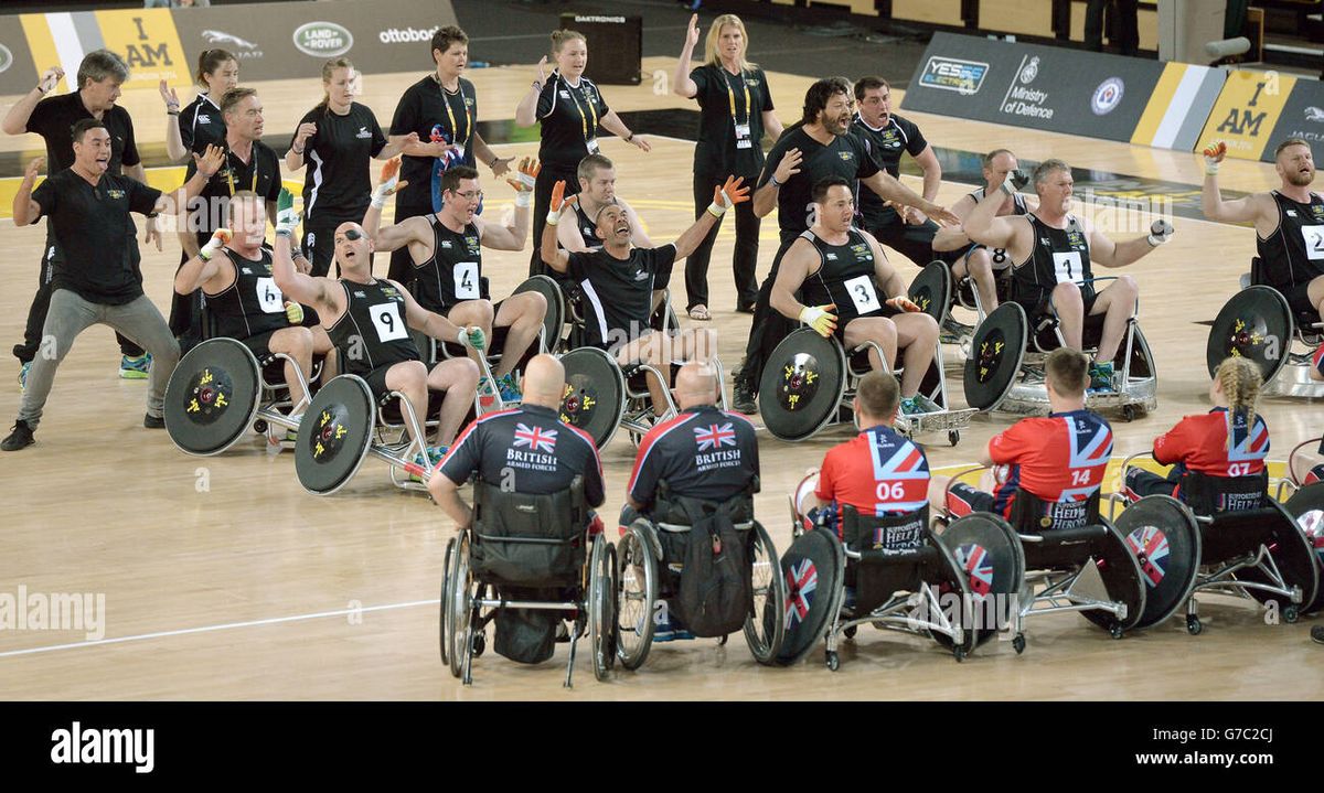 Invictus Games - Wheelchair Rugby Pools