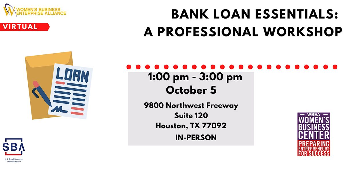 Bank Loan Essentials:  A Professional Workshop
