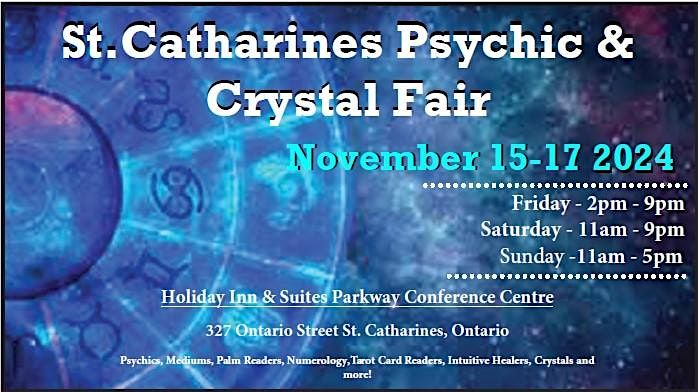 St.Catharines Psychic & Crystal Fair