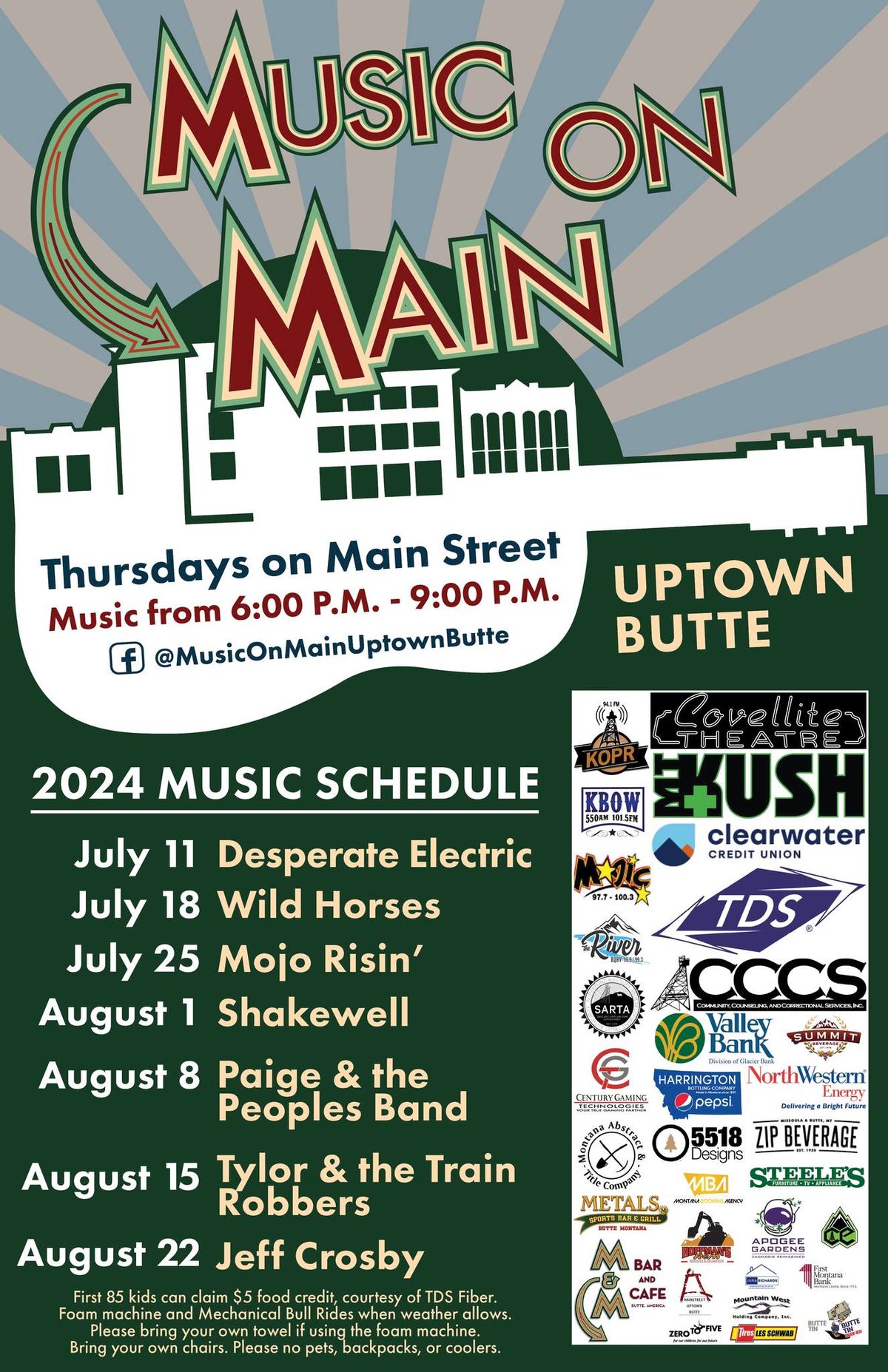 Music on Main - Uptown Butte