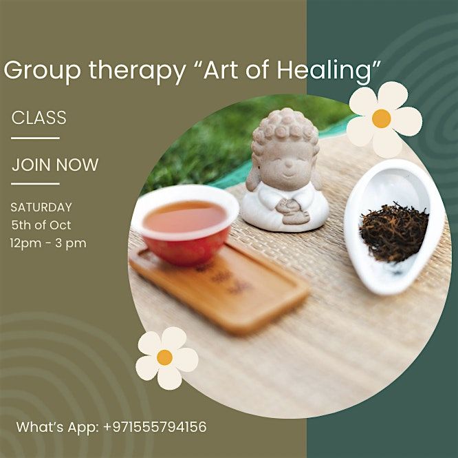 Group therapy \u201cArt of Healing\u201d