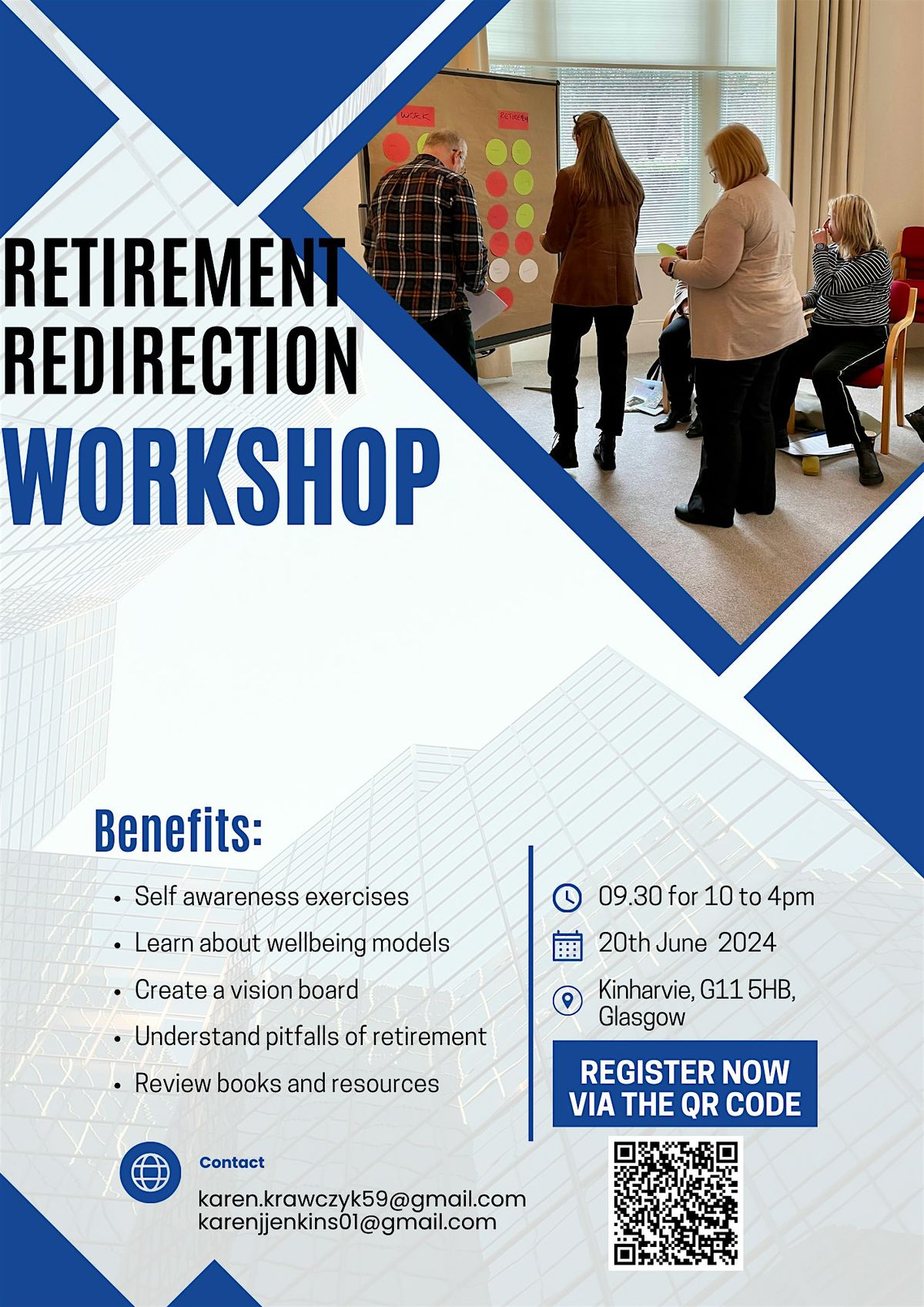 Retirement \/ Redirection Workshop - Sept 2024