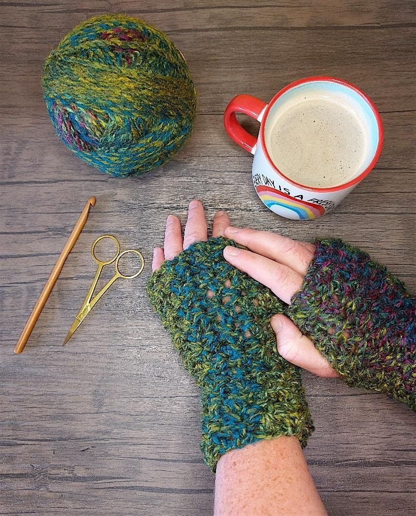 Crochet Club Edinburgh - Fingerless Gloves