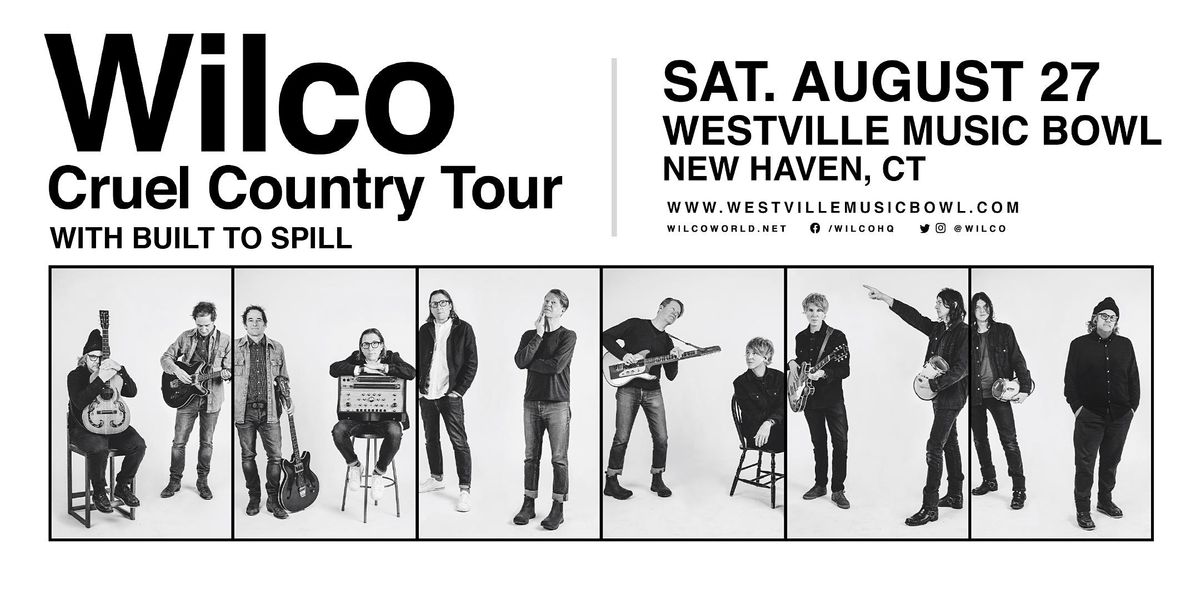 Wilco Cruel Country Tour, Westville Music Bowl, New Haven, 27 August 2022