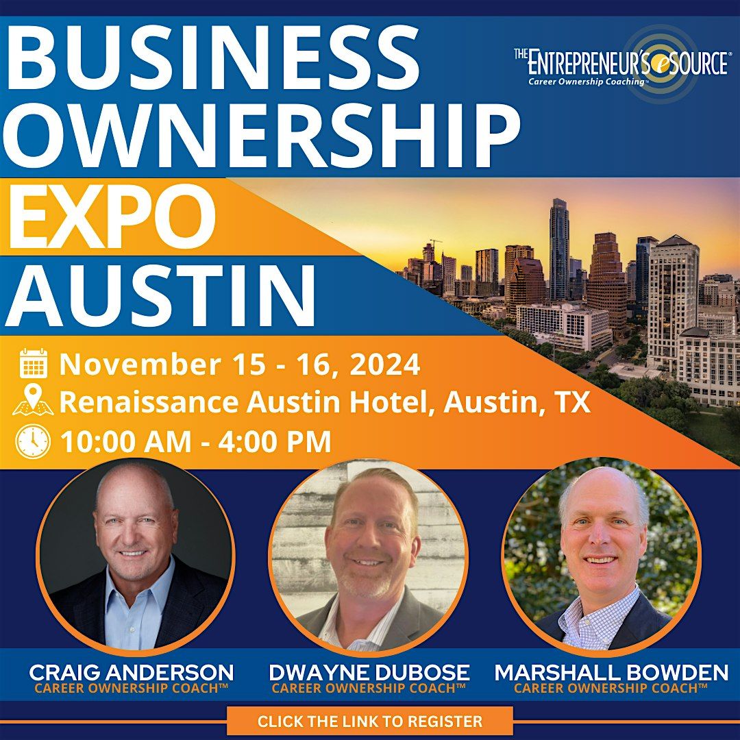 Business Ownership Expo Austin