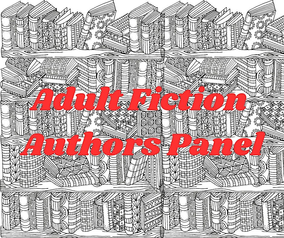 Adult Fiction Authors Panel at Leigh library, with fish and chip supper!