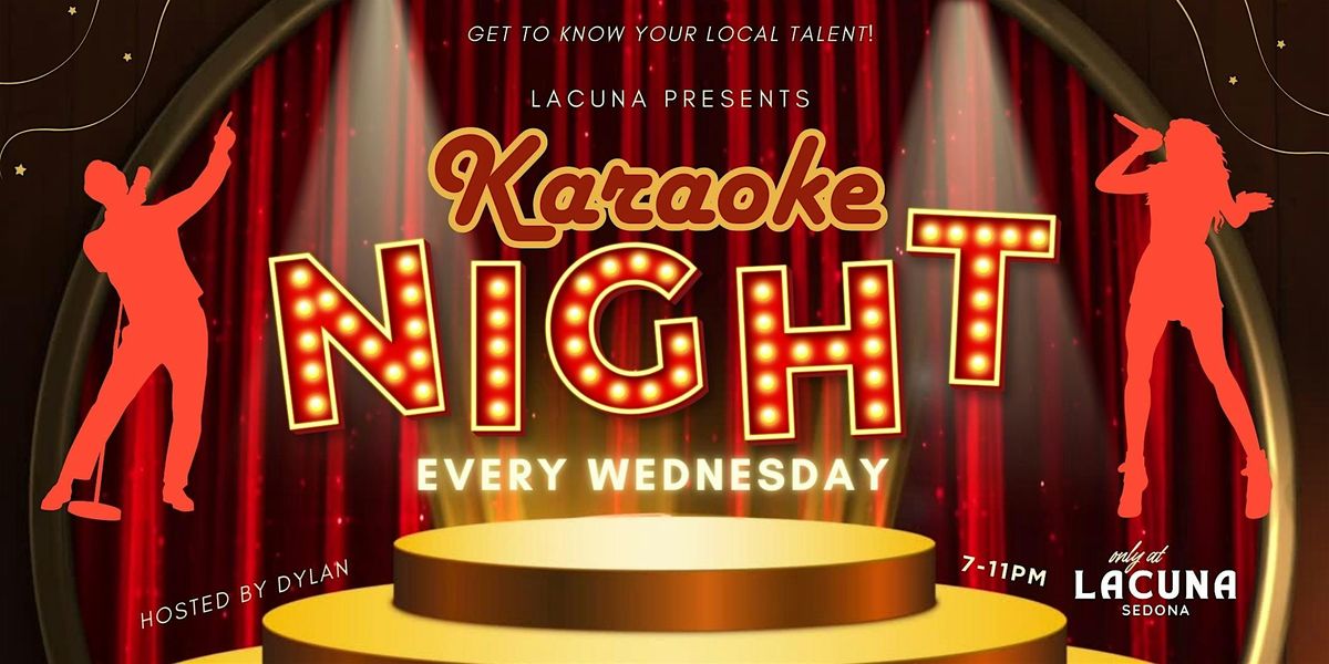 Weekly Wednesday Karaoke at Lacuna Kava Bar!