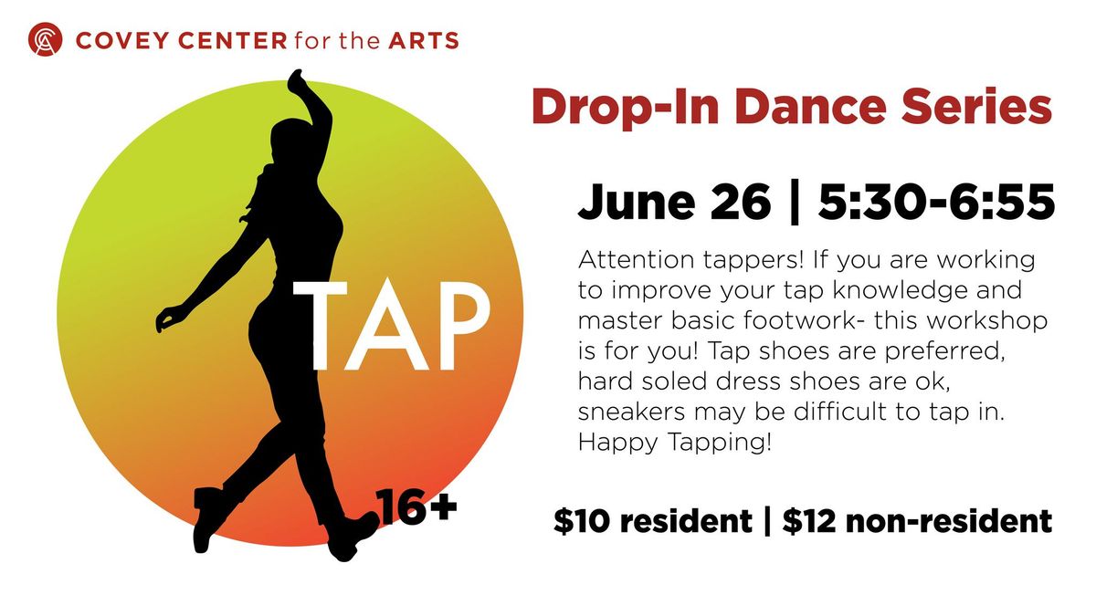 Wednesday Night Dance Drop-In Class: Tap
