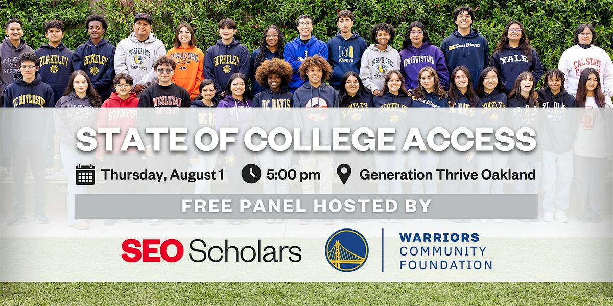 State of College Access: Panel