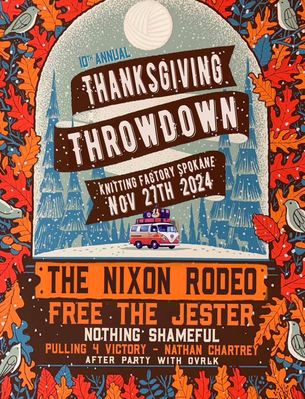 Thanksgiving Throwdown - Free Show Night before Thanksgiving