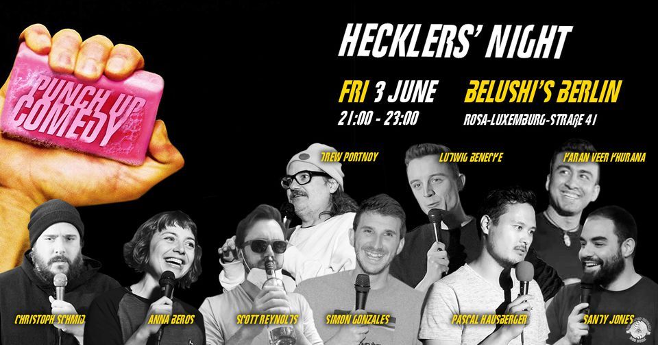 PUNCH UP Comedy: Hecklers' Standup in English