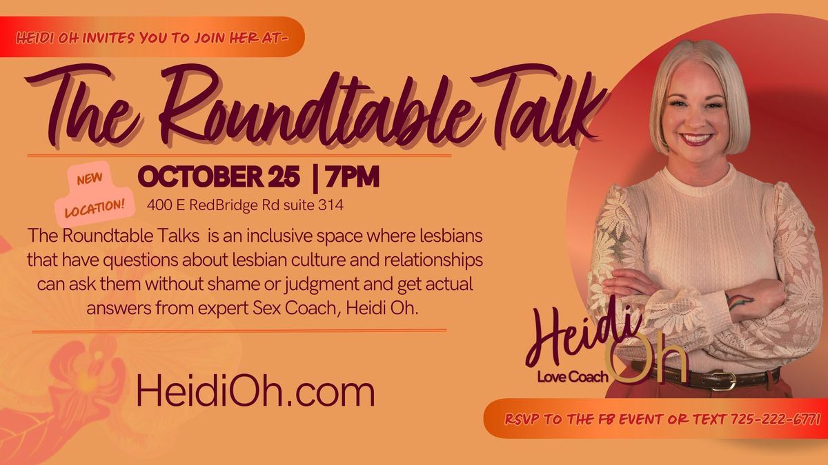 The Roundtable Talk with Heidi Oh (October meeting)