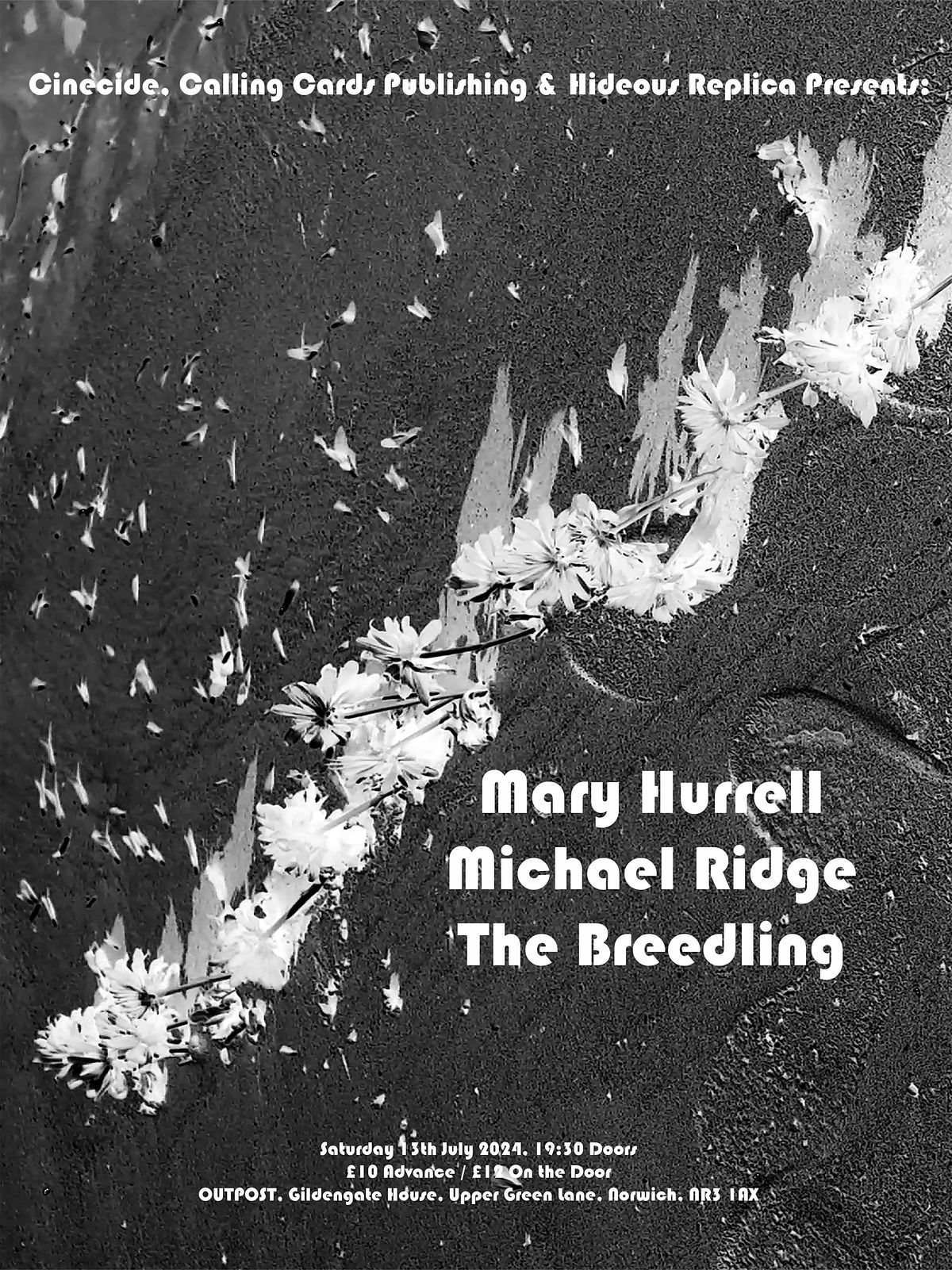 Cinecide, CCP & Hideous Replica Presents: Mary Hurrell, Michael Ridge and The Breedling