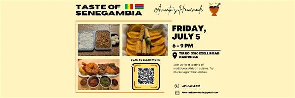 Taste of Senegambia - Culinary Experience