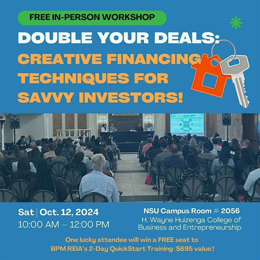 Double Your Deals: Creative Financing Techniques for Savvy Investors!